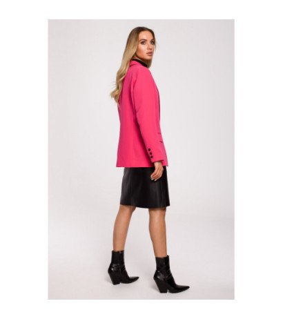 M602 Żakiet zapinany na podszewce - różowy