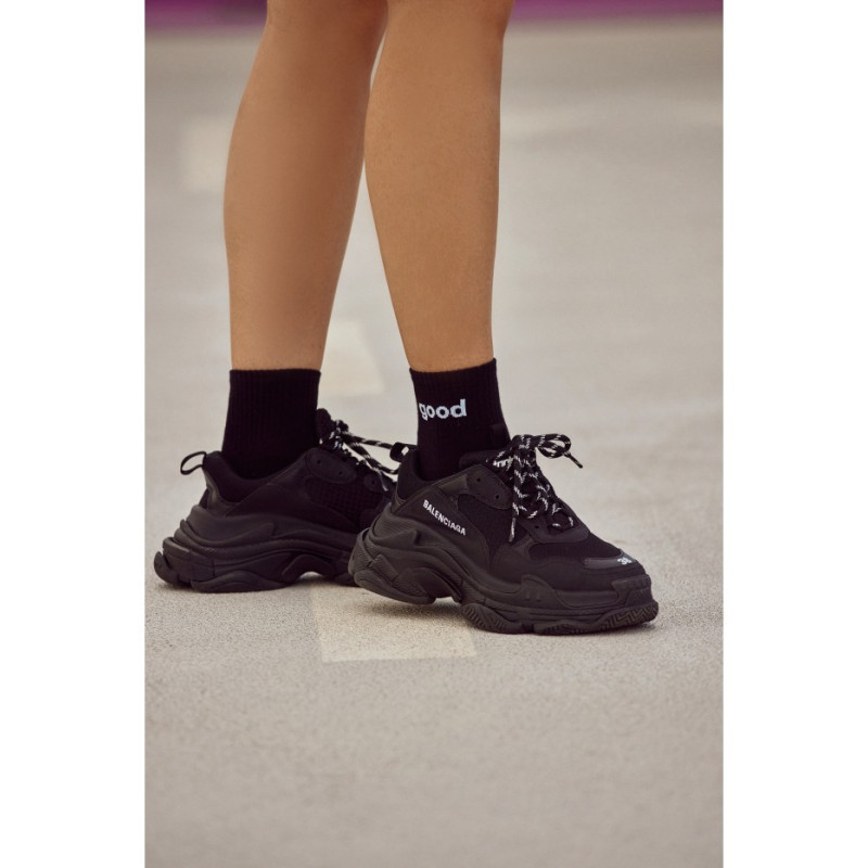 M628 Skarpety GOOD VIBES - czarne