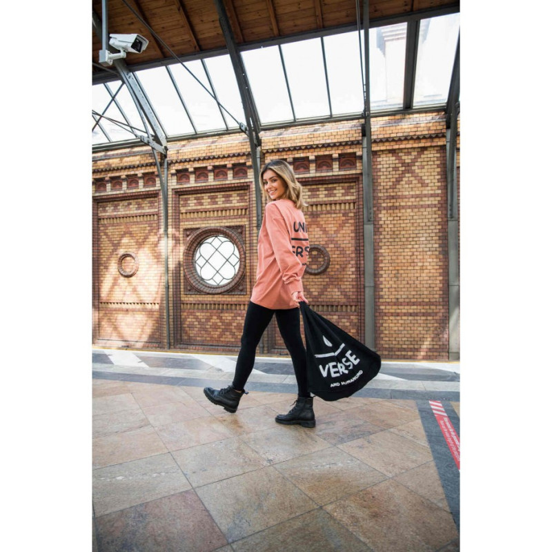 B212 Longsleeve UNISEX z nadrukiem - ceglasty