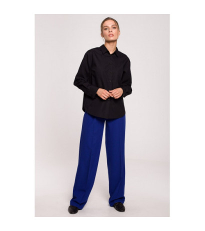 S276 Koszula klasyczna - czarna