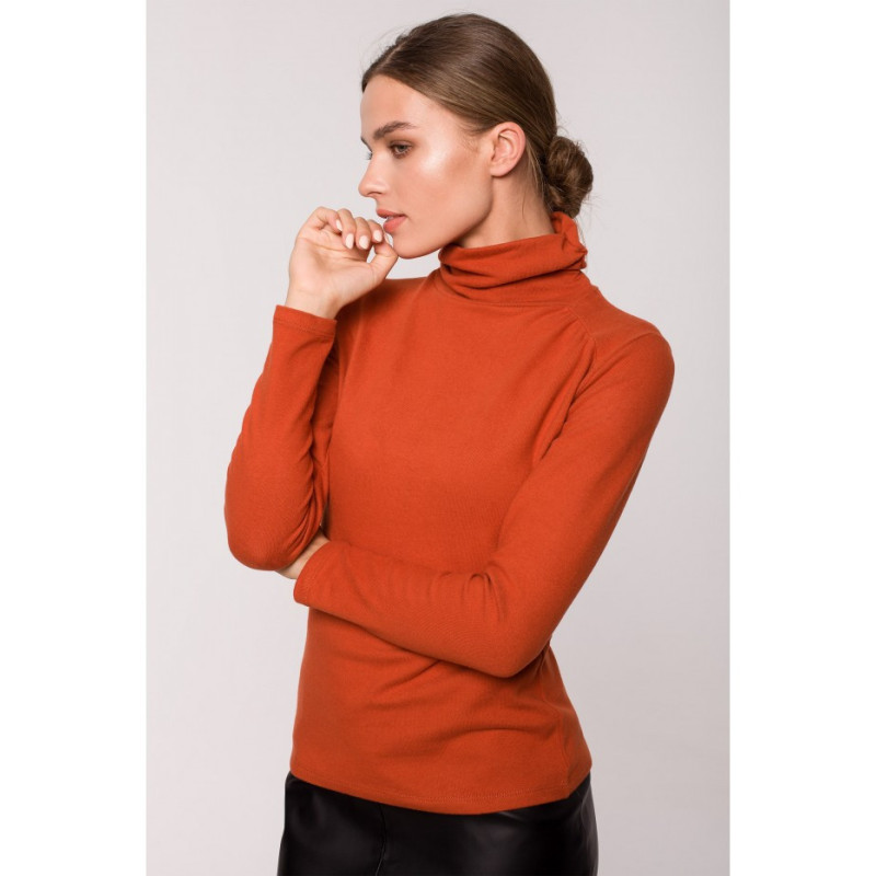 S278 Golf z marszczeniem na boku - rudy