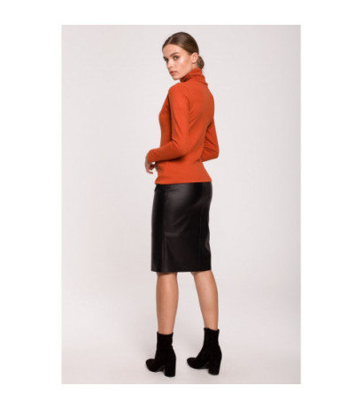 S278 Golf z marszczeniem na boku - rudy