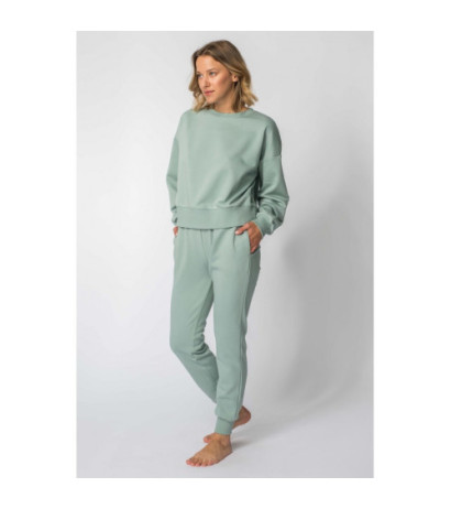 LA111 Bluza ze ściągaczami - miętowa