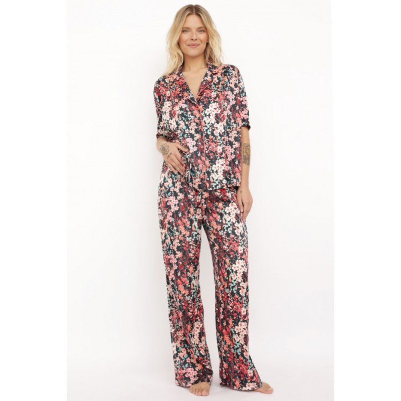 LA133 Koszula do spania z krótkimi rękawami - model 1