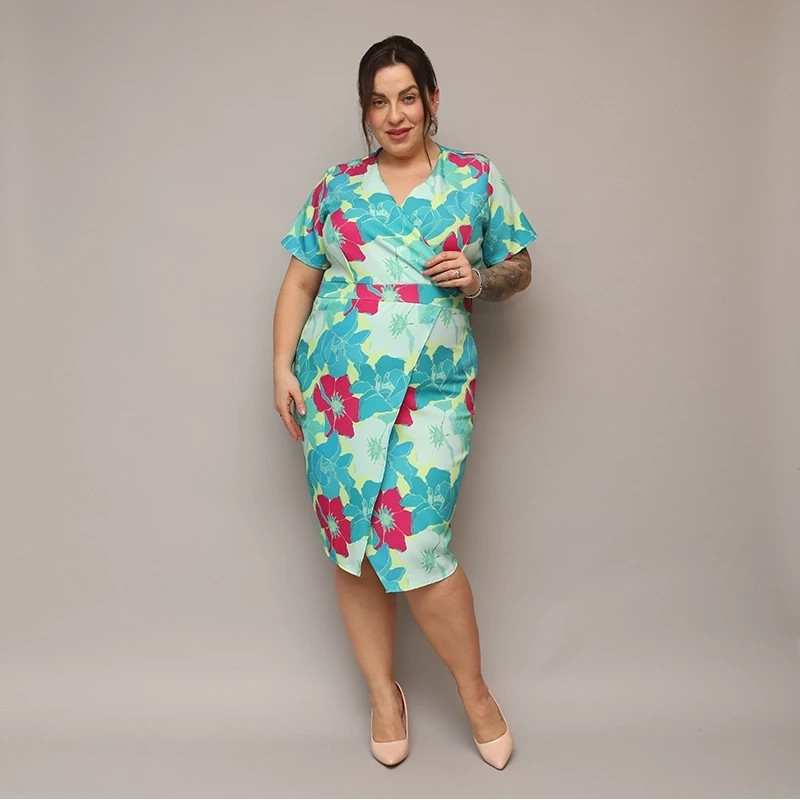 PENCIL DRESS BLACK (273ART)