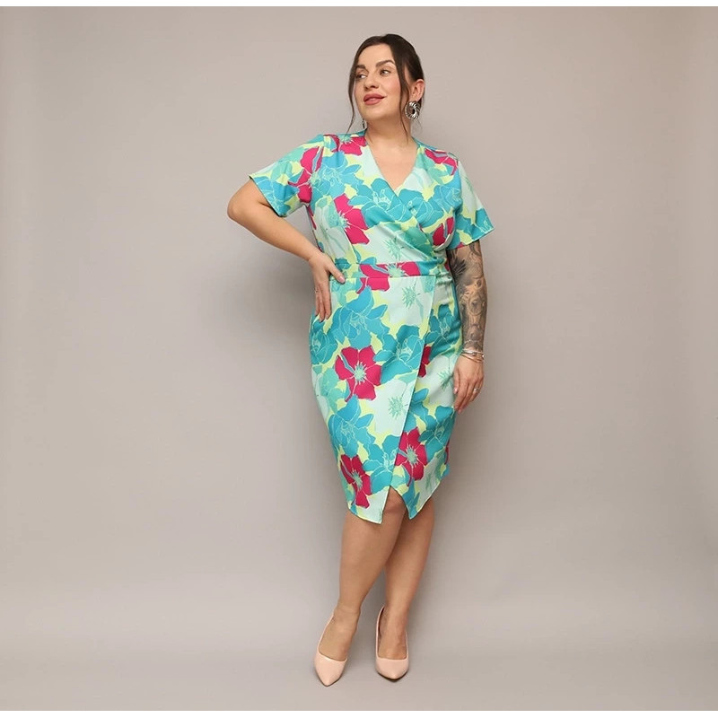 PENCIL DRESS BLACK (273ART)