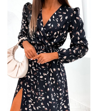 PENCIL DRESS BLACK (273ART)