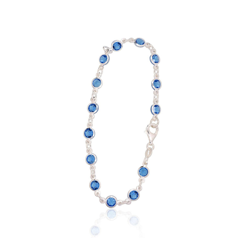 Hõbekäevõru 2600427_CZ-LB, Hõbe 925°, Tsirkonid