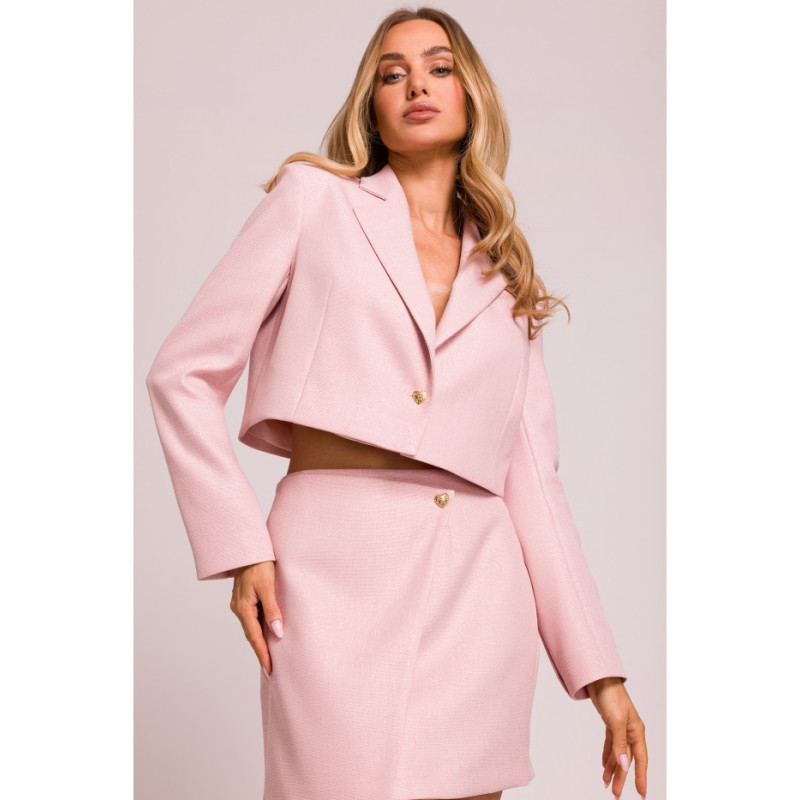 M853 Krótka marynarka - brzoskwiniowa