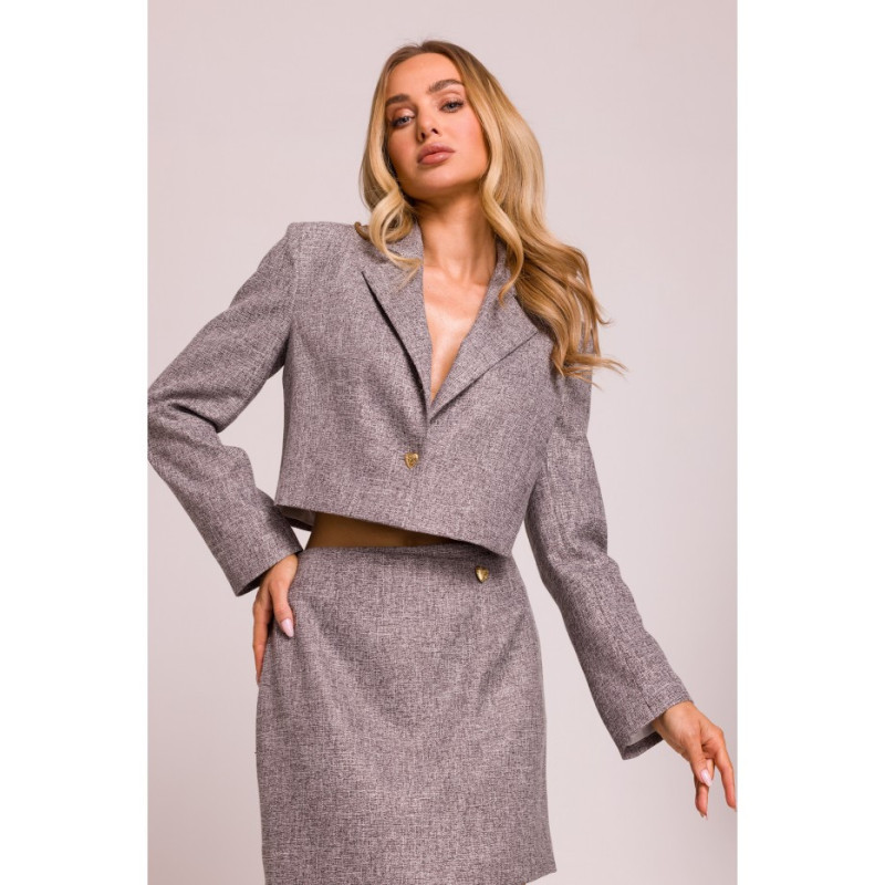 M853 Krótka marynarka - grafitowa