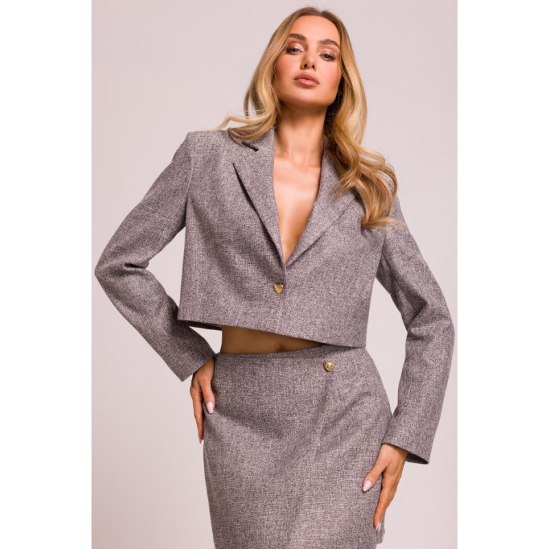 M853 Krótka marynarka - grafitowa