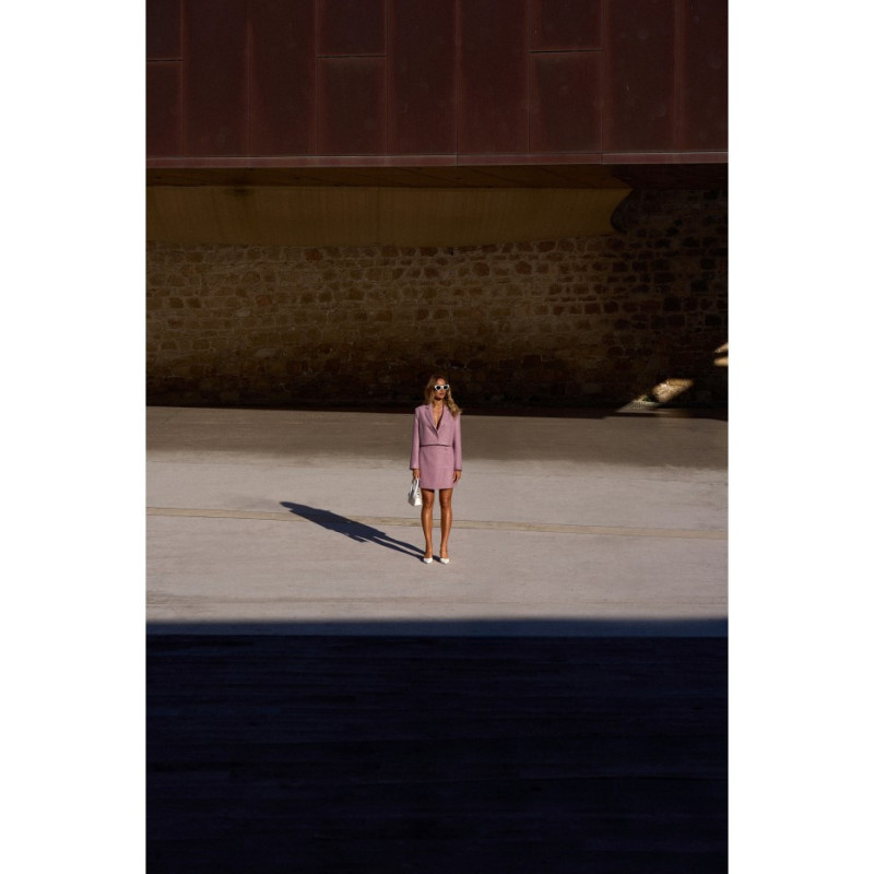 M853 Krótka marynarka - marsala