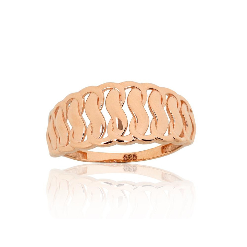 Kuldsõrmus 1101212(Au-R), Punane Kuld 585°