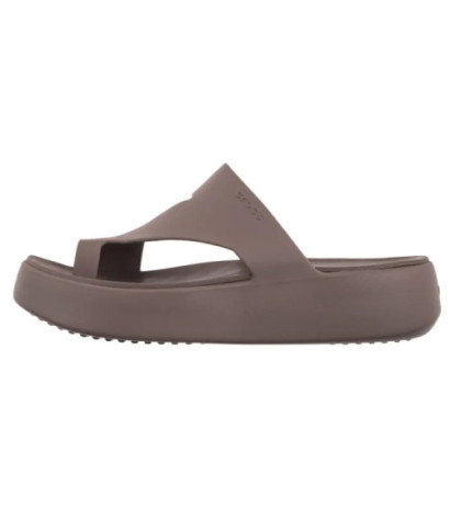 Crocs Getaway Platform Toe Loop Truffle 210834-0LF (CR375-a) kingad