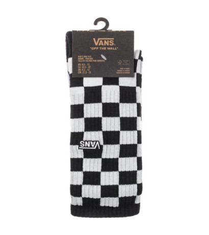 Vans Checkerboard Crew Black/White VN0A3H3NHU01 (VA381-a) sokid