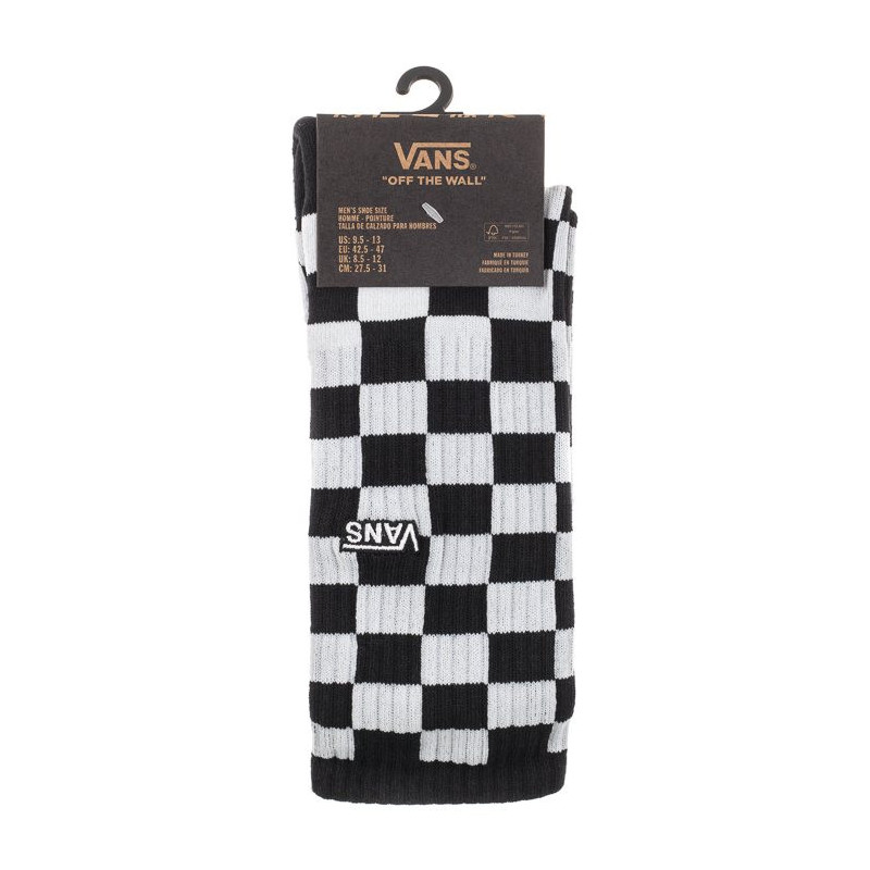 Vans Checkerboard Crew Black/White VN0A3H3NHU01 (VA381-a) sokid