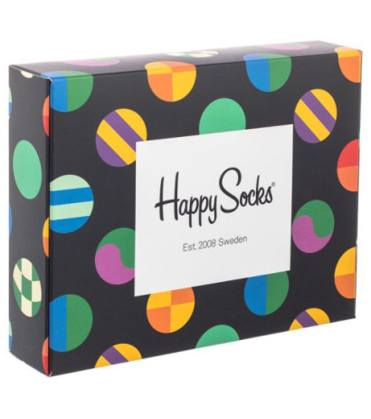 Happy Socks 2-Pack Flat Pack Clashing Dots POS0816 (HS14-a) tarvik