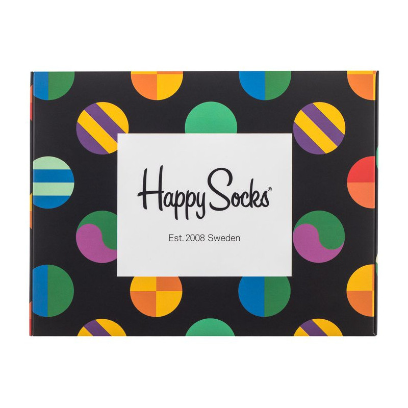 Happy Socks 2-Pack Flat Pack Clashing Dots POS0816 (HS14-a) tarvik