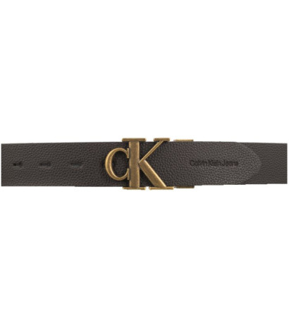 Calvin Klein Ro Mp Rev/Adj Lthr Blet 35mm Black/Bitter Brown K50K511165 0GS (CK336-a) vöö