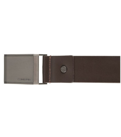 Calvin Klein Adj Beveled Plaque 35mm Dark Brown K50K510950 GE7 (CK345-a) vöö