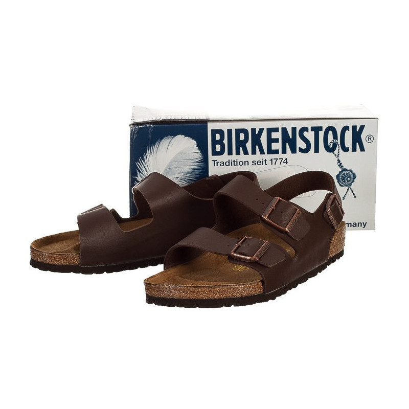 Birkenstock Milano Dark Brown 034701 (BK9-a) sandaalid
