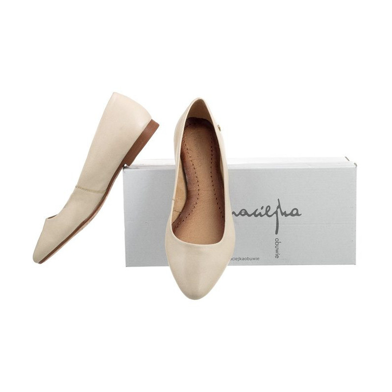 Maciejka Beżowe 00873-32/00-5 (MA160-b) baleriinid