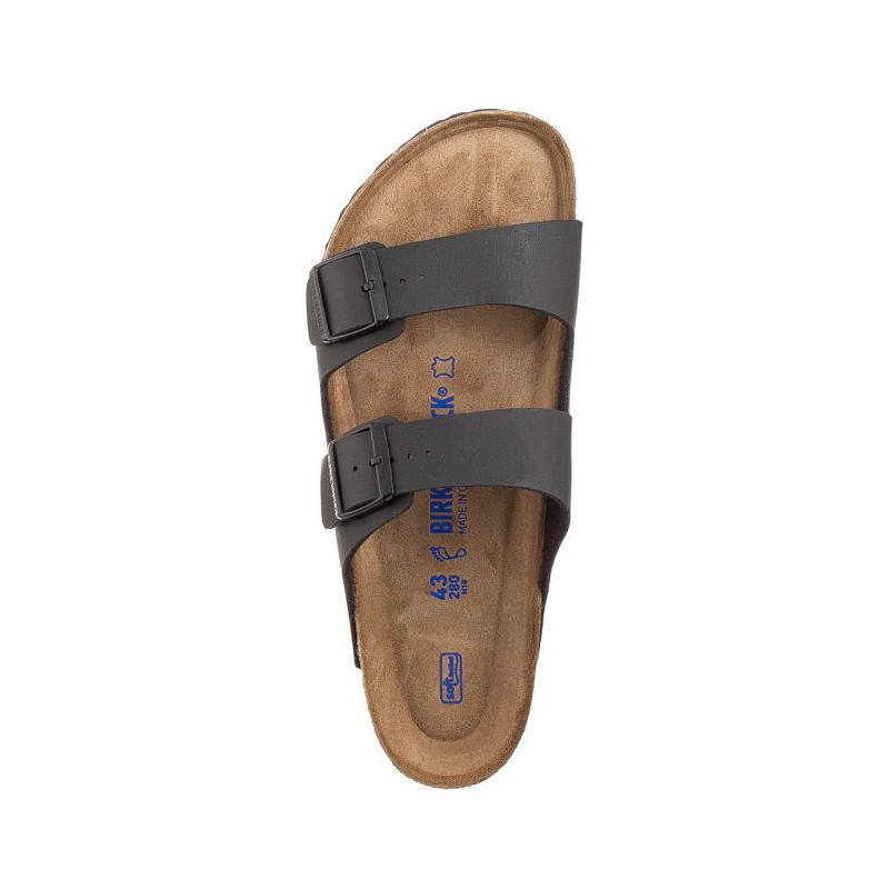 Birkenstock Arizona BS Soft Footbed Black 0551251 (BK66-a) Naiste kingad/klappide klapid