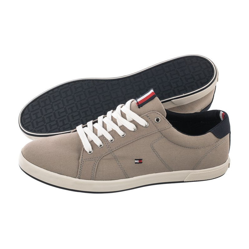 Tommy Hilfiger Iconic Long Lace Sneaker FM0FM01536-AEP Stone (TH112-b) tossud