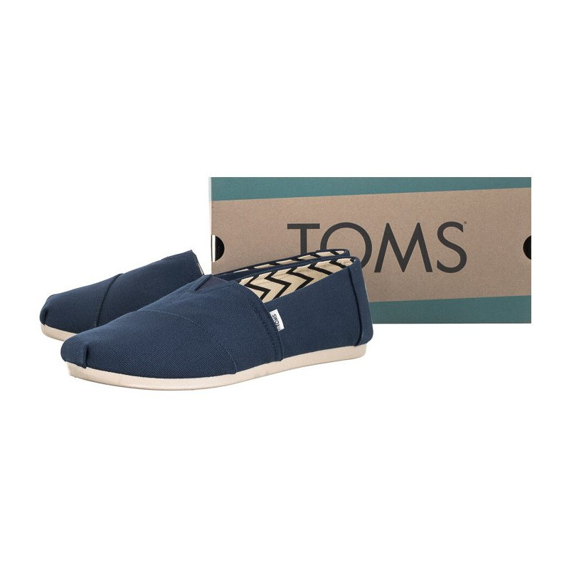 Toms Alpargata Navy Recycled Cotton Canvas 10017660 (TS19-c) tossud