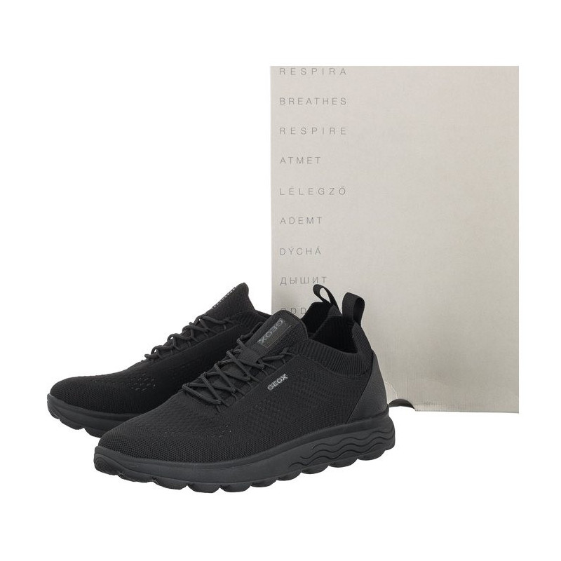 Geox U Spherica A Black U15BYA 0006K C9997 (GE10-a) spordijalatsid