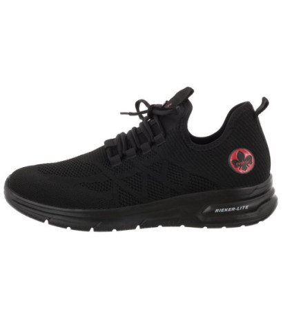 Rieker Czarne B7376-00 Black (RI11-a) spordijalatsid