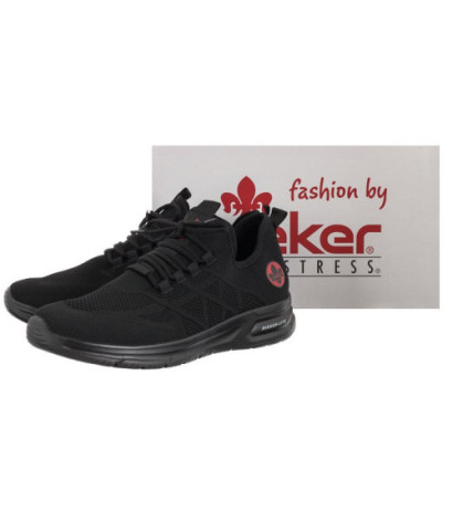 Rieker Czarne B7376-00 Black (RI11-a) spordijalatsid