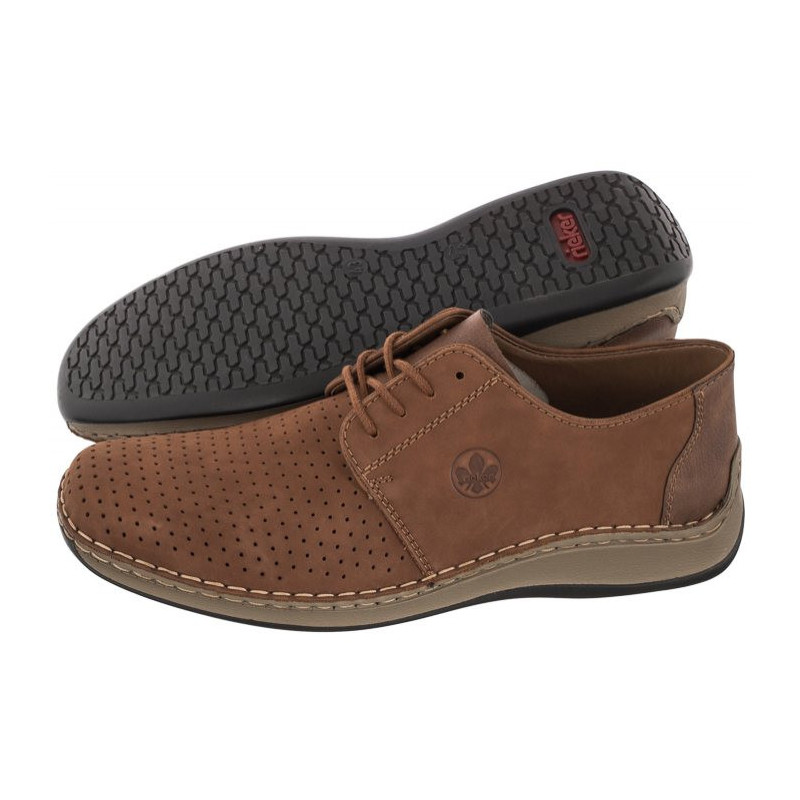 Rieker Brązowe 05226-24 Brown (RI20-a) kingad