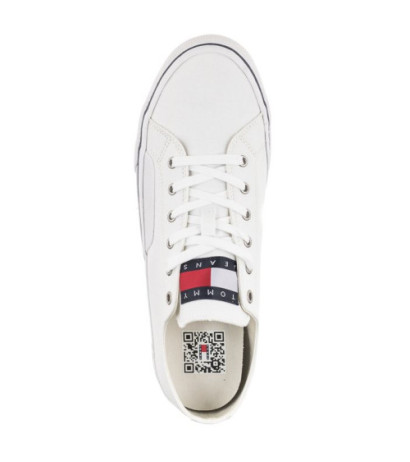 Tommy Hilfiger Tommy Jeans Skate Canvas Ess White EM0EM01175 YBR (TH696-a) spordijalatsid