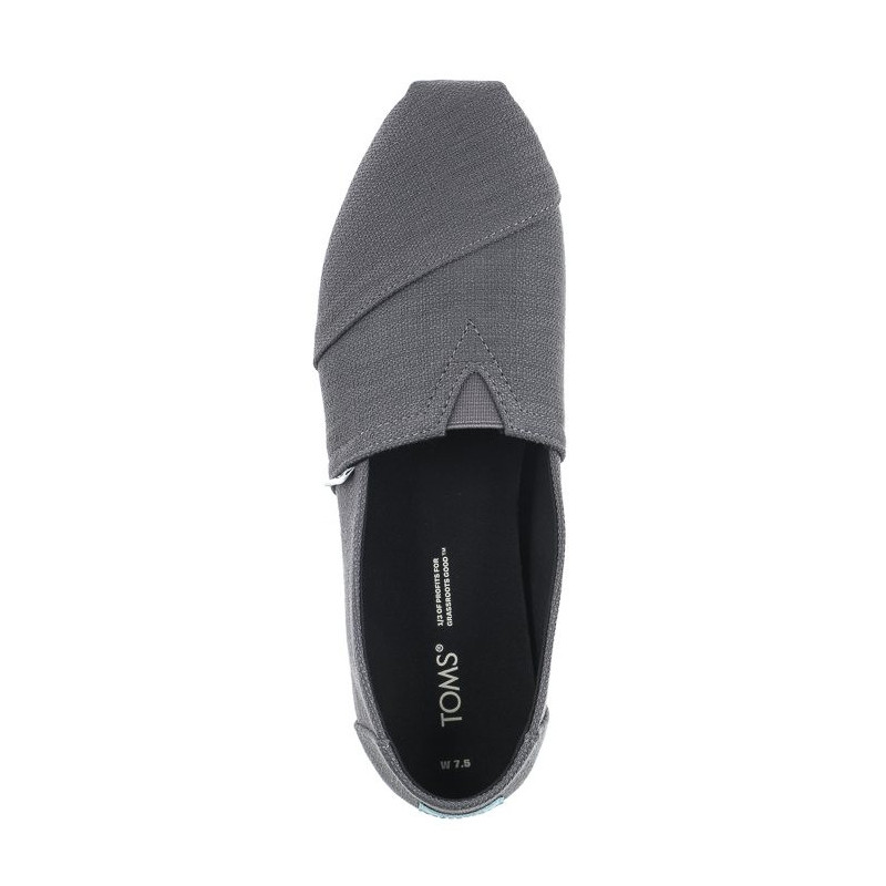 Toms Alpargata Pavement Grey Refibra Tencel Textured Woven 10019652 (TS29-a) kingad