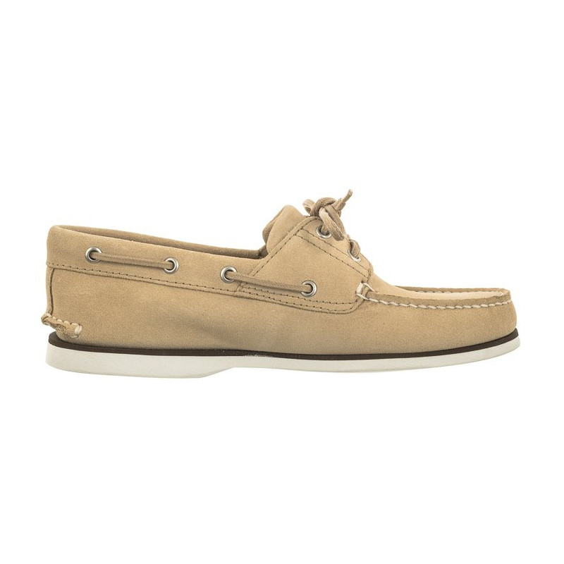 Timberland Classic Boat Boat Shoe Light Beige Suede 0A5QRR DQ9 (TI121-a) kingad