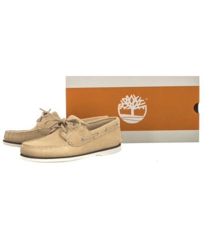 Timberland Classic Boat Boat Shoe Light Beige Suede 0A5QRR DQ9 (TI121-a) kingad
