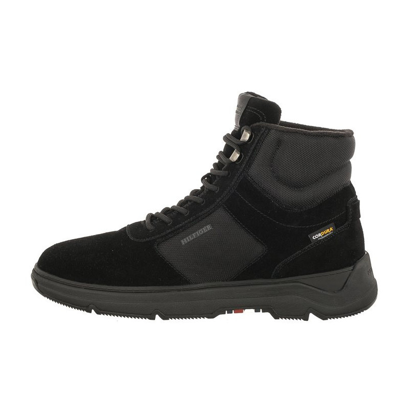 Tommy Hilfiger Core W Mix Cordura Hybrid Boot Black FM0FM04807 BDS (TH857-a) kingad