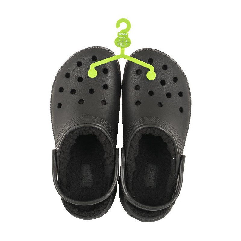 Crocs Classic Platform Lined Black 207938-001 (CR302-a) Naiste kingad/klappide klapid