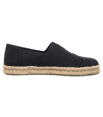 Toms Alp Rope 2.0 Black Recycled Cotton Slubby Woven 10019875 (TS38-b) tossud