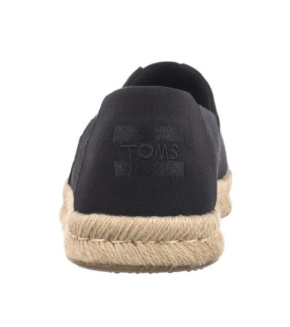 Toms Alp Rope 2.0 Black Recycled Cotton Slubby Woven 10019875 (TS38-b) tossud