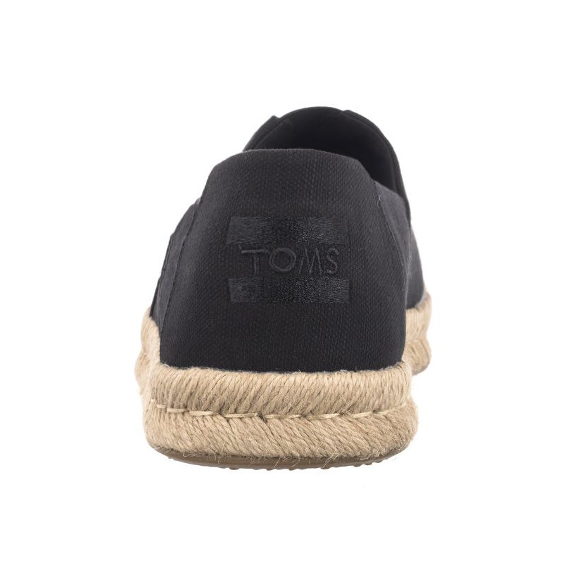 Toms Alp Rope 2.0 Black Recycled Cotton Slubby Woven 10019875 (TS38-b) tossud