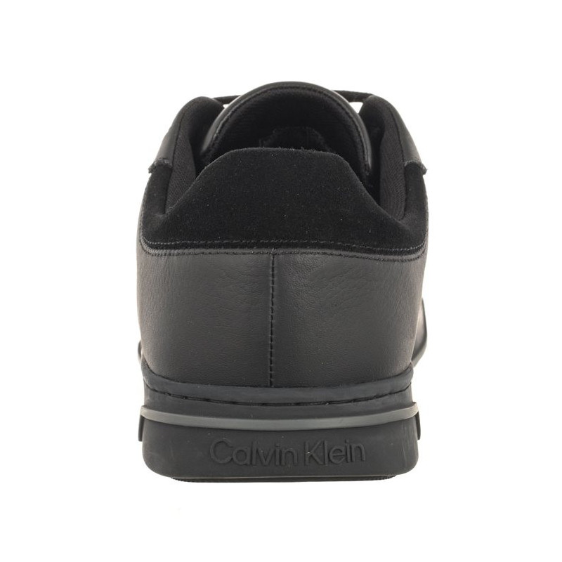 Calvin Klein Low Top Lace Up Lth Triple Black HM0HM01455 0GJ (CK416-a) spordijalatsid