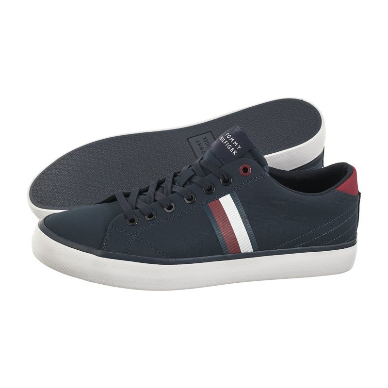 Tommy Hilfiger TH HI Vulc Low Stripes Mesh Desert Sky FM0FM04946 DW5 (TH1012-b) tossud