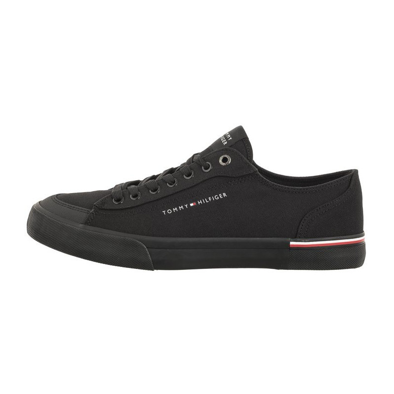 Tommy Hilfiger Corporate Vulc Canvas Black FM0FM04954 BDS (TH1028-a) tossud