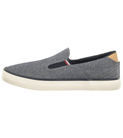 Tommy Hilfiger TH Hi Vulc Low Slipon Chambray Desert Sky FM0FM04947 DW5 (TH1030-a) tossud