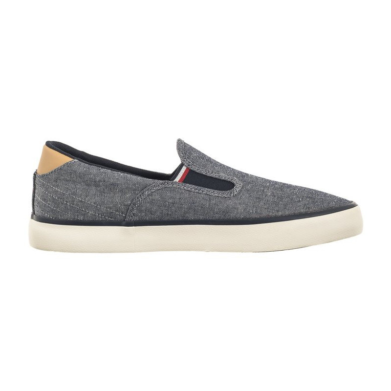 Tommy Hilfiger TH Hi Vulc Low Slipon Chambray Desert Sky FM0FM04947 DW5 (TH1030-a) tossud