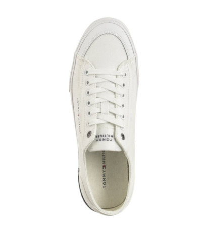 Tommy Hilfiger Corporate Vulc Canvas White FM0FM04954 YBS (TH1028-b) tossud