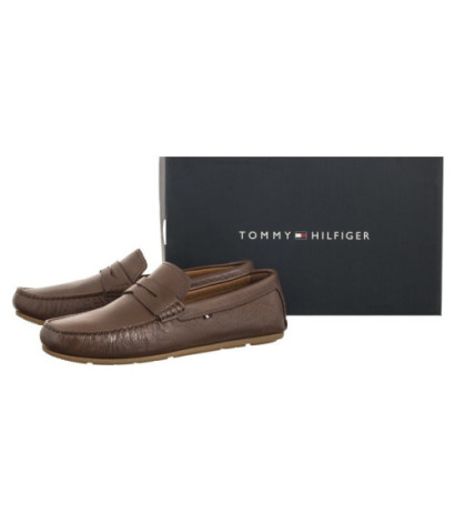Tommy Hilfiger Casual Hilfiger Leather Driver Winter Cognac FM0FM04999 GVI (TH1034-a) kingad
