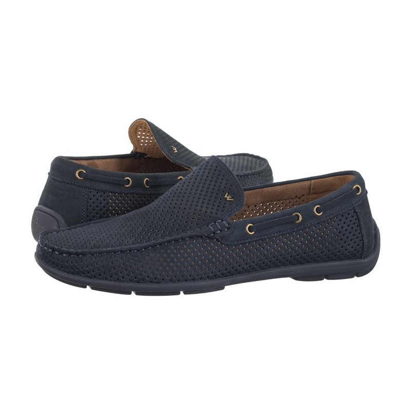 Wojas Granatowe Perforowane 10103-26 (WO181-b) kingad